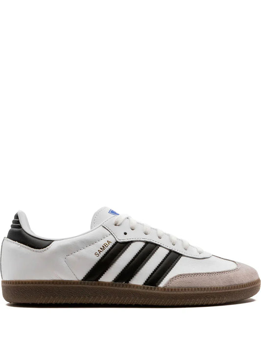 ADIDA.S SAMBA WHITE BLACK WITH KEYCHAIN