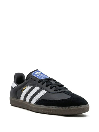 Addidas samba black white women with keychain