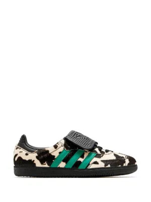 ADIDA.S SAMBA LT COW PRINT BLACK WHITE