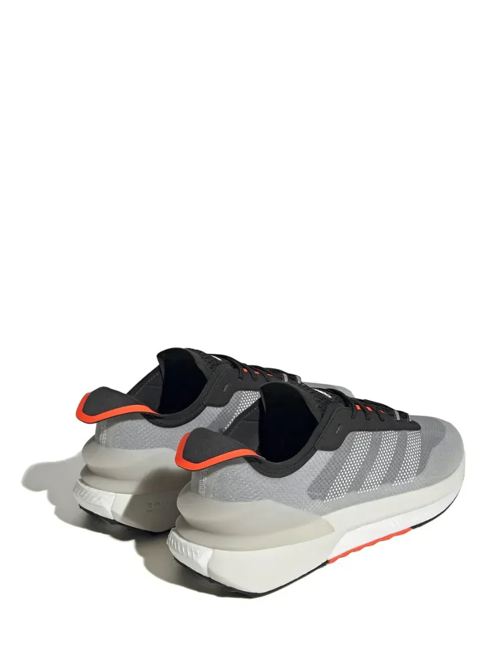 Addidas avryn trainer black solar red sale
