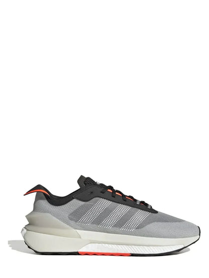 Addidas avryn trainer black solar red sale