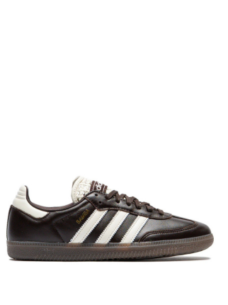 Adi dass samba og dark brown beige gum