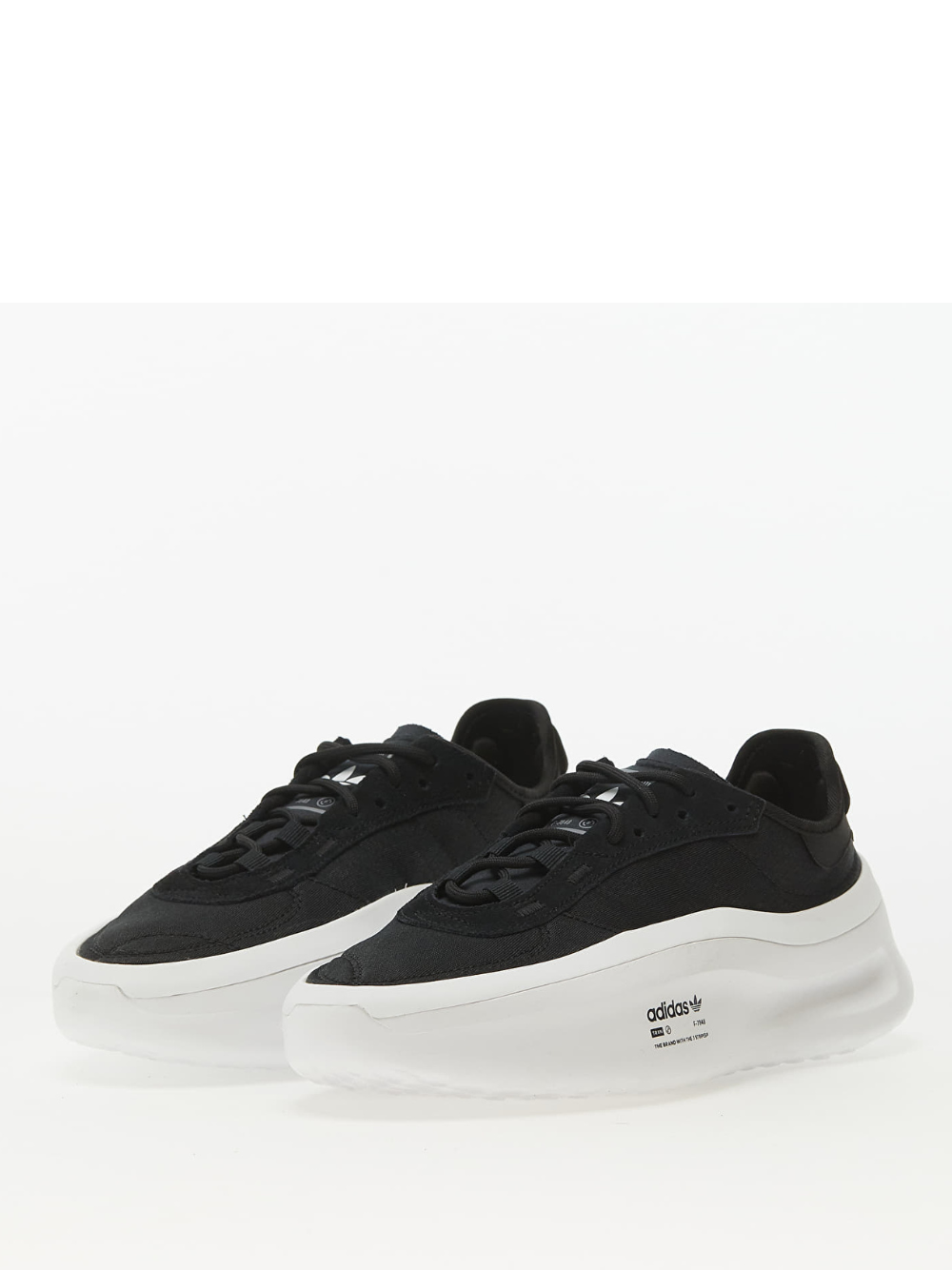Addidass adifom trxn shoes originals sneakers core black white fix